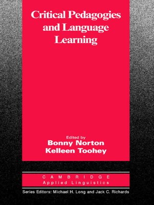 cover image of Critical Pedagogies and Language Learning